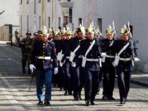 marching soldiers