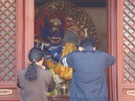 lama temple buddhist heathens praying to pagan god