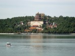 summer palace lake tower of buddhist incense