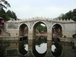 summer palace suzhou street bridge