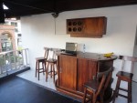 medellin luxury apartment poblado patio bar