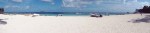 san andres colombia beach boat panorama