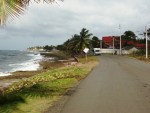 san andres colombia coastline road 2
