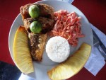 fish w/ pan fruta