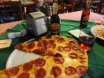 Pizza, Club, y Campari