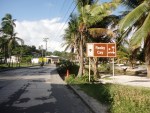 san andres colombia rocky cay sign