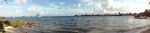 san andres colombia water port panorama